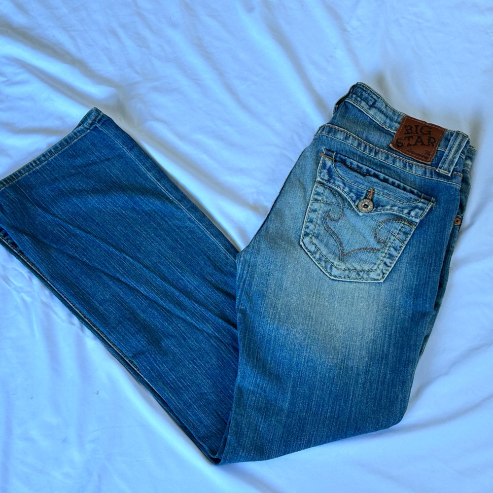 Big Star Women’s Remy Lowrise Boot cut Jeans Size 29R